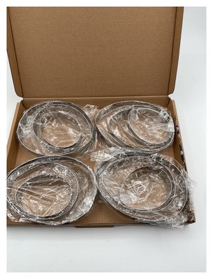 Unbranded 12pc Egg Cookie Cutter Set Stainless Steel 4 Nested Sets Easter