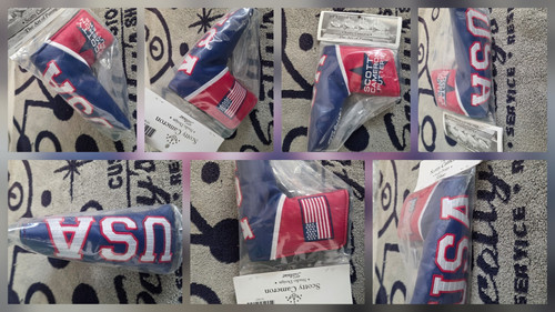 Scotty Cameron 2018 USA The Patriot US Open Flage Putter Headcover Head cover⛳⛳⛳