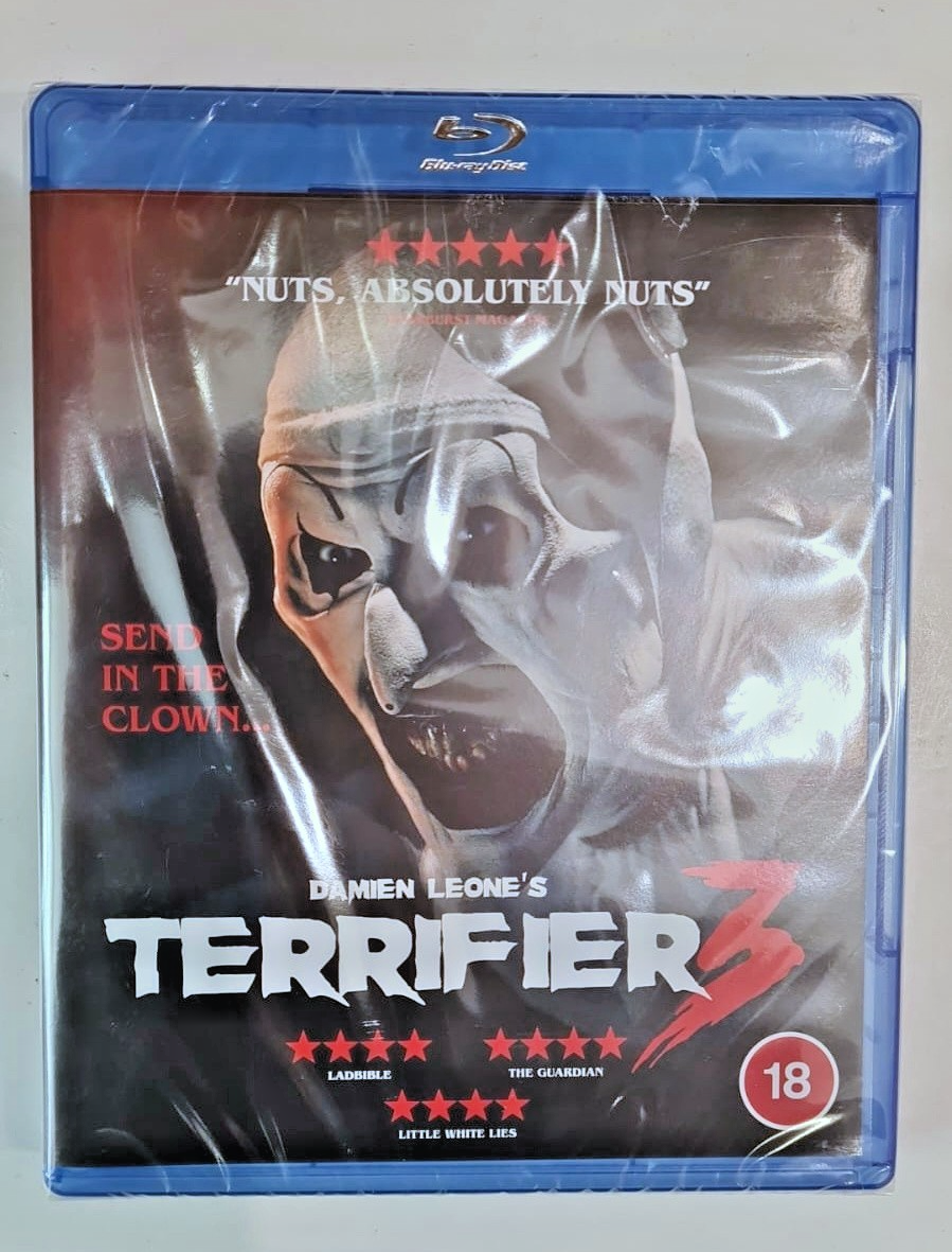 BLU-RAY  TERRIFIER 3  BRAND NEW SEALED UK STOCK - Image 2