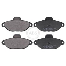 Satz Bremsbeläge Bremsklötze vorne für Fiat Panda-Panda 169 Punto 176 | 24623