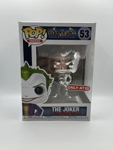 Funko POP! Heroes - The Joker (Chrome Silver) Vinyl Figure #53 (Only at Target)