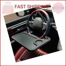 Steering Wheel Tray, Car Table Tray, Steering Wheel Desk for Laptop and Vehicle