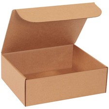 Box USA Shipping Boxes 12"L x 10"W x 4"H, 50-Pack Corrugated Cardboard