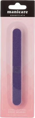 DAYES Manicare Long Lasting Emery Boards, Pack Of 5 Files For Nail Styling, Double Sid