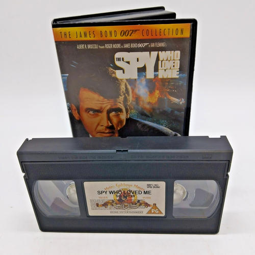 James Bond Film Collection 1-18 VHS Video Tapes Numbered Matching Spines - Picture 14 of 23