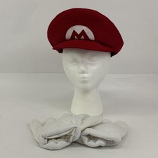 Costume D'Halloween Mario Avec Chapeau Et Gants