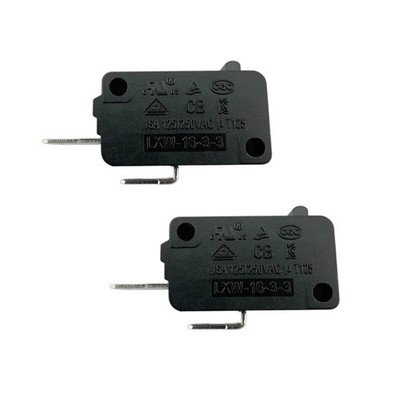 2x H.S.CO LXW-16-3-3 Micro Limit Switch 2-Pins 16A 125/250VAC