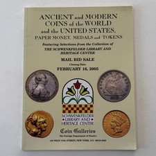 Stack's Catalog 2005 Ancient Coins Medals Tokens World U.S. 127 pages