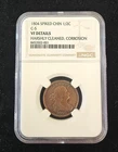 1804 Draped Bust Half Cent — photo from another recent sale