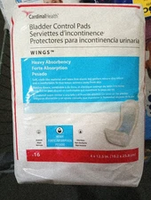 Cardinal Health~Heavy Absorbency  Bladder Control Pads~16 Long,   367