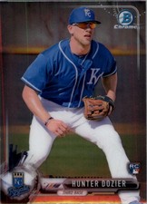 2017 Bowman Chrome Mini #63 Hunter Dozier - BB