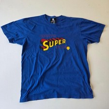 Minoritees Ghetto Superstar Blue Graphic T Shirt Mens Medium Streetwear USA Made
