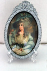 ANTIQUE MINIATURE PORTRAIT  IN ORIGINAL FRAME — photo 2