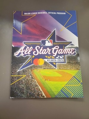 2025 MLB All-Star Game Program Official 7/15/25 Atlanta