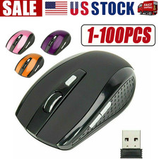 Wireless Optical Mouse Mice 2.4GHz USB Receiver For Laptop PC Computer DPI lot