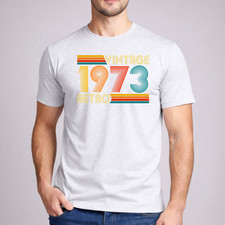 53rd Birthday Shirt 1973 Vintage Retro Men Women Gift Art Unisex T-Shirt