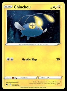 Chinchou 067/202 Sword & Shield Base Set Common