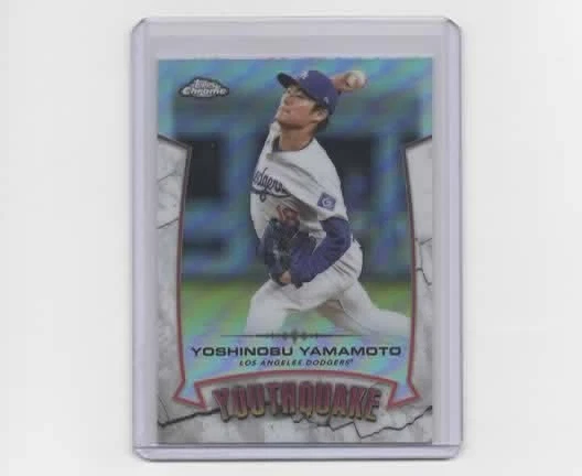 Topps Chrome 2025 Yoshinobu Yamamoto #YQ-46 for sale | eBay