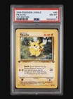 1999 POKEMON JUNGLE #60 PIKACHU 1ST EDITION PSA 8 SUPER MINTY NEW CERT