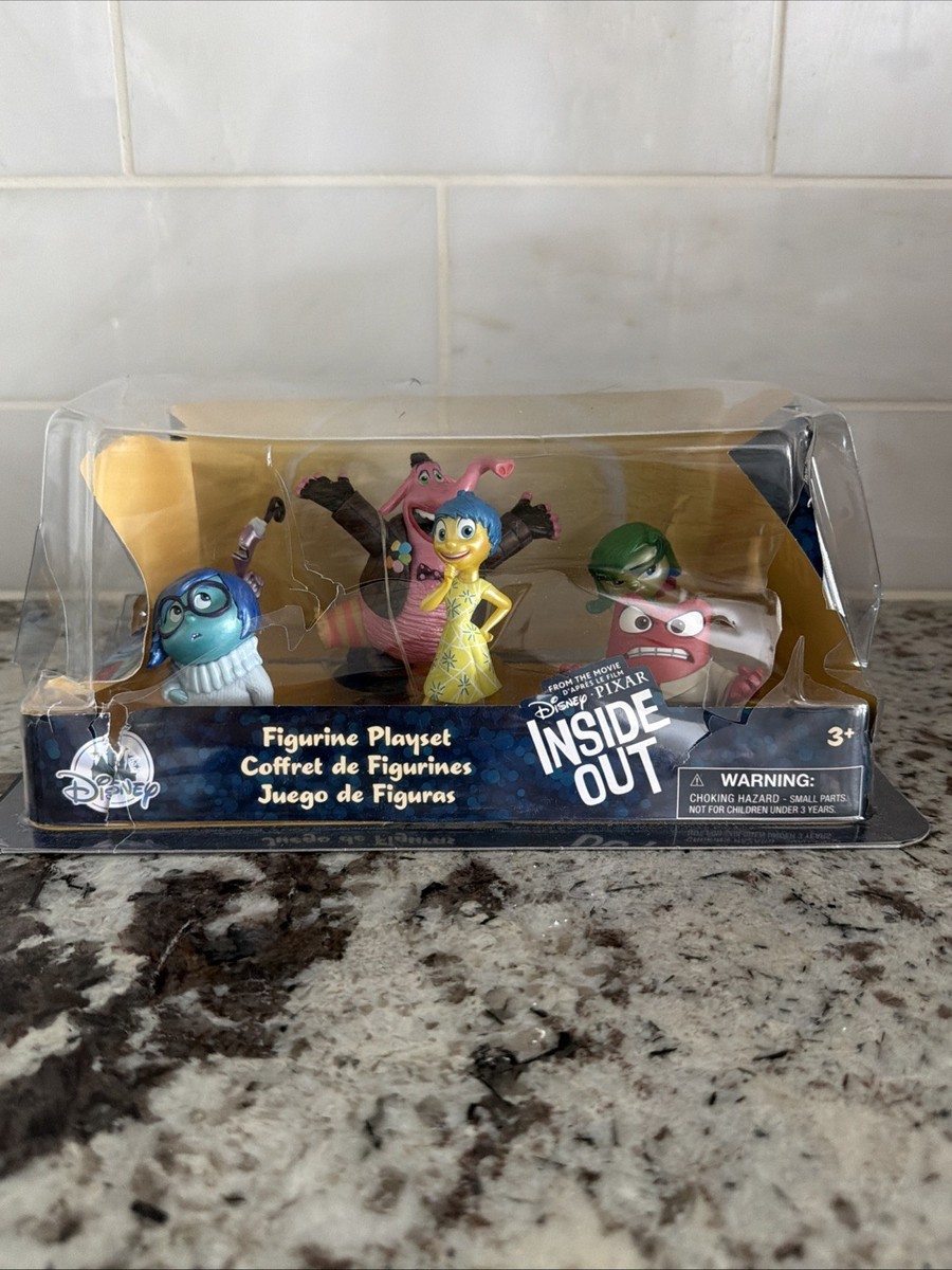 PACKAGE DAMAGE** INSIDE OUT Figurine Playset Disney Pixar 6 Figure