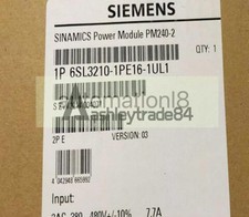 1PCS NEW SIEMENS POWER MODULE 6SL3210-1PE16-1UL1 6SL3 210-1PE16-1UL1