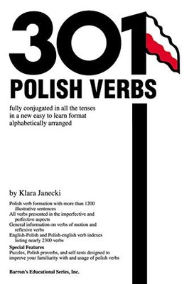 301 POLISH VERBS (201/301 VERBS SERIES) By Klara Janecki *Excellent Condition*