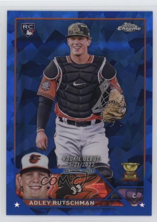 2023 Topps Chrome Update Sapphire Edition Rookie Debut Adley Rutschman 17k2