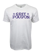 90s GREY POUPON MUSTARD WHITE T-SHIRT