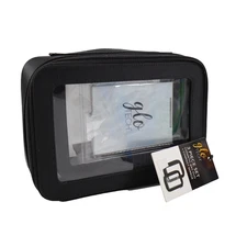 Glo Tech 3 Piece Set - Cosmetic Bag Duo + Compact Mirror