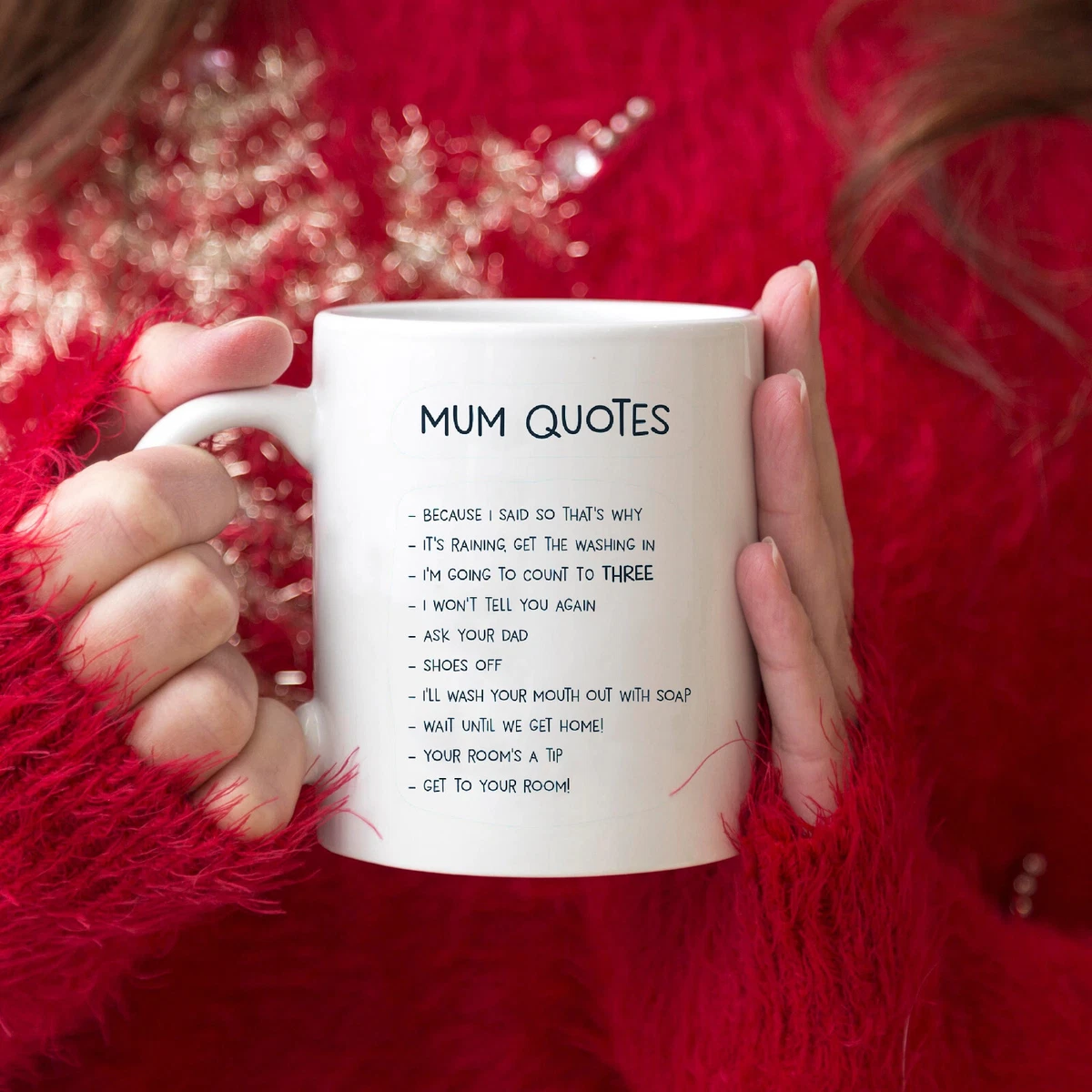 Mum Quotes Mug, Funny Mom Gift, Mothers Day Mug, Mom Tea Cup