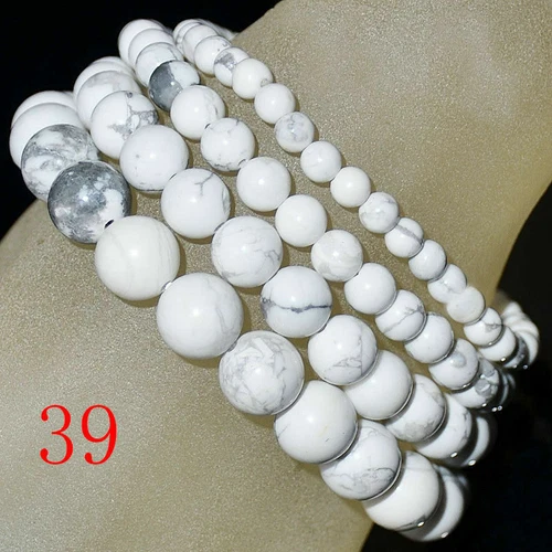 Natural 6/8/10/12mm Multicolor Gemstone Round Beads Stretch Bracelet 7.5" AAA - Picture 20 of 42