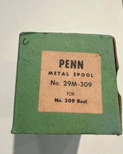 PENN PART - 29M-309 Chrome 3PC Spool Assembly #C - Fits Super Peer 309 309M