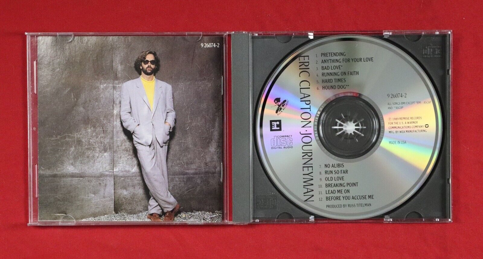 Journeyman by Eric Clapton CD Pretending No Alibis 75992607421