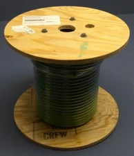100' Electric Wire 407405653 6-AWG 6-Gauge 7-Conductor Green Wire