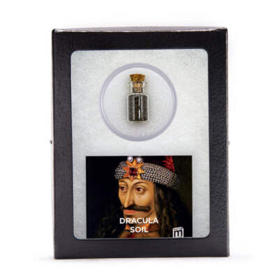 Dracula Soil   - Cetatea Poenari Soil Sample - Vlad Tepes III - Halloween Decor