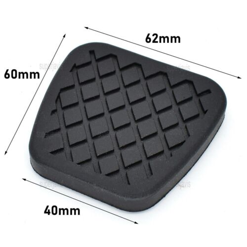 1 Pair Rubber Replacement Brake Clutch Pedal Pads Cover For Acura RSX 2002-2006 - Picture 3 of 15