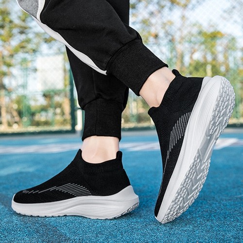 Mens Driving Casual Comfort Gym Trainers Slip On Women Lightweight Walking Shoes - Picture 33 of 51