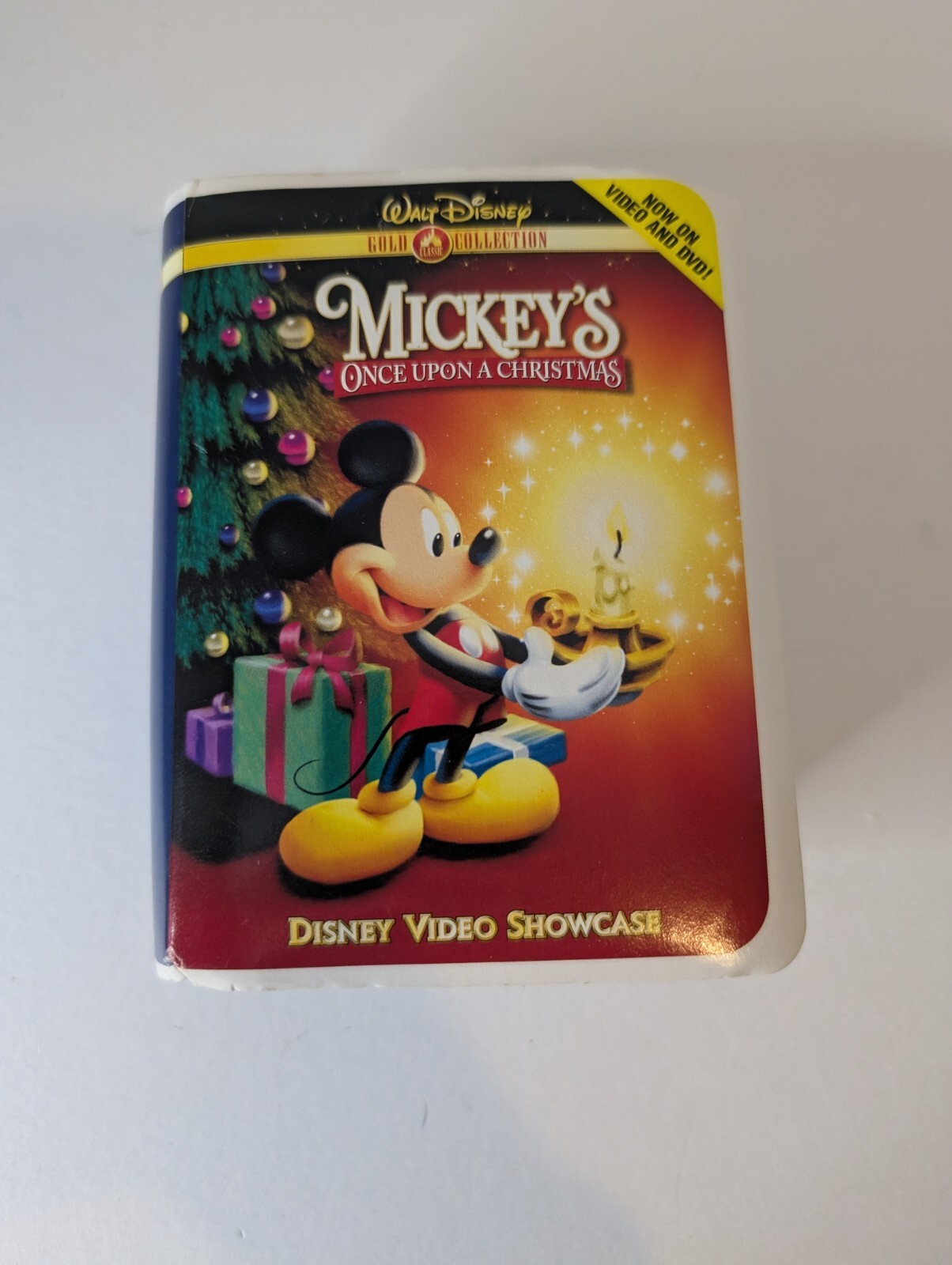 2000 Mickey's Once Upon a Christmas McDonalds Happy Meal Toy Mickey W/ Box