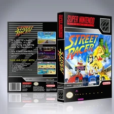 SNES Case - NO GAME - Street Racer