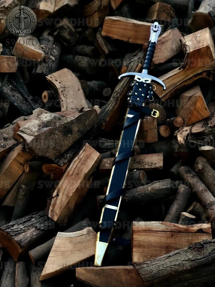 全新 手工制作 JON 雪剑 GOT 系列复制品 带墙板 & Shaeth — 第 2/4 张图片