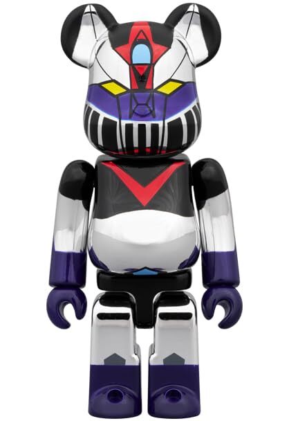BE@RBRICK Great Mazinger Plated Ver. 100% & 400% Bearbrick