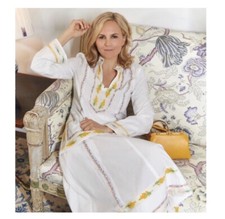 Tory Burch Ribbon Embroidered Tunic. NWT. Size 6. Retail- $448