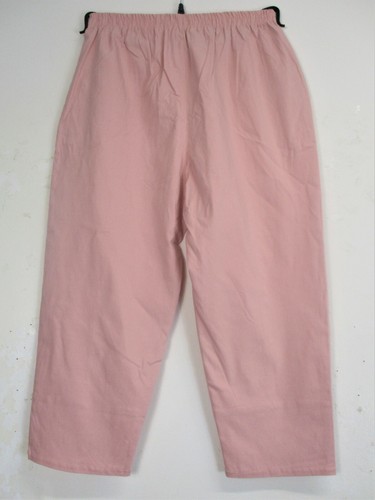 Cotton Mix Ladies Cropped Trousers Pockets 9 Colours Sizes:12 14 16 18 20 22 24 - Picture 66 of 72