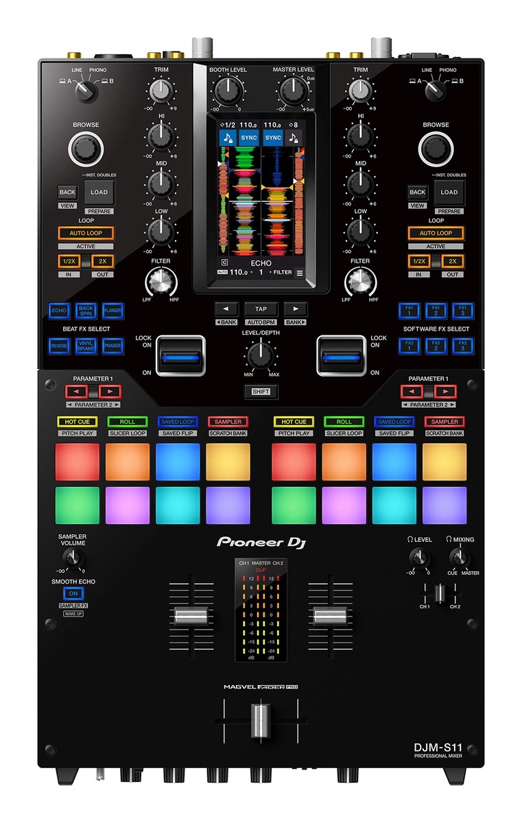 Pioneer DJM-909 カスタム ロータリー ミキサー