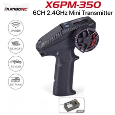 DUMBORC X6PM-350 RC Transmitter Receiver X6FG 2.4GHZ 6CH TX X6F(G) w/GYRO - AU