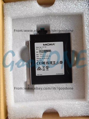 1PC NEW MOXA NAT-102 2-Port Industrial Network Address Translation (NAT) Router