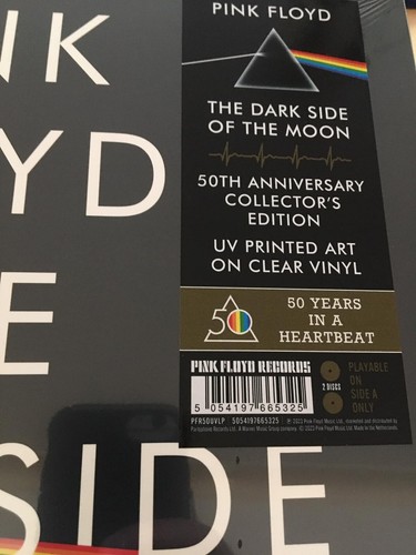 Pink Floyd The Dark Side Of The Moon 2 x Vinyl LP UV Picture Disc 2024 Sealed - Foto 3 di 5