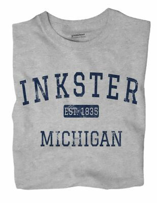 #ad Inkster Michigan MI T Shirt EST $18.99