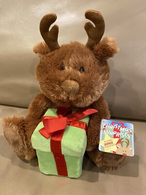 small stuffed reindeer
