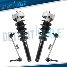 Front Left Right Struts w/ Coil Spring Assembly and Sway Bars Kit for BMW X5 X6